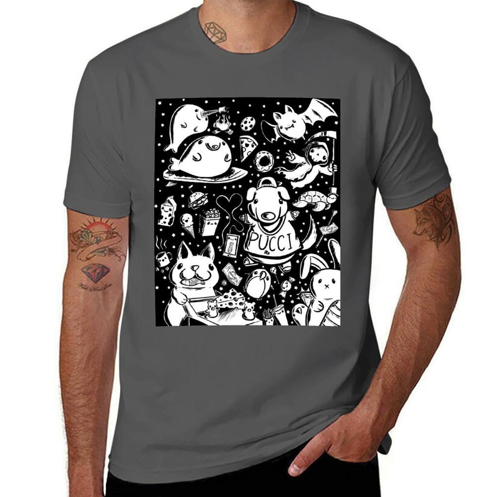 Black And White Doodles 1 Tshirt Holiday Party Tshirt For Unisex