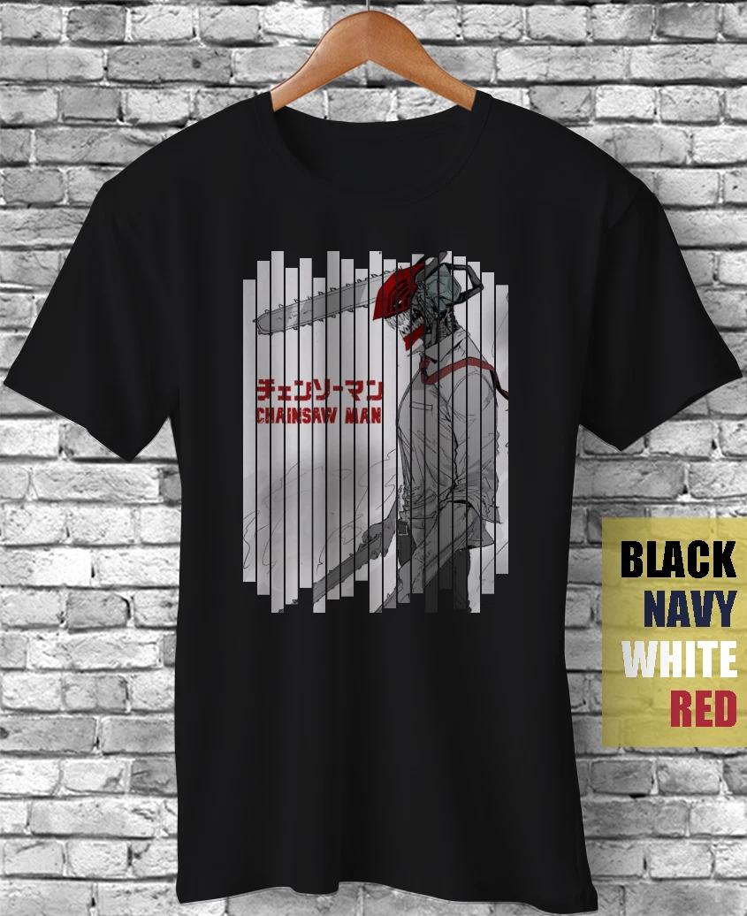 Chainsaw Man Denji Power Japan Anime Manga Otaku Funny Gift Unisex T-Shirt S