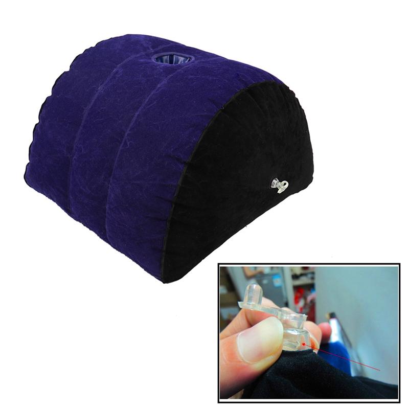 Triangle Pillow Couples Positions Aid Cushione Inflatable Air Husband And Wife Exotic Night Seat Sport Bed Wedge Adult Love