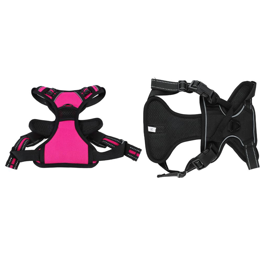 Dog Harness Comfortable Dog Harness Vest Adjustable Breathable Reflective Tear Resistant for Pet Supplies for 16.5-38.6lb Dog