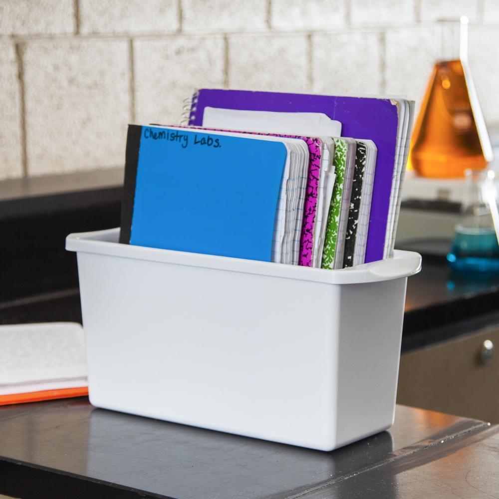 6 Pack Space Efficient Ice Cube Bin BPA Free Stackable Organizer Freezer Kitchen Pantry Storage