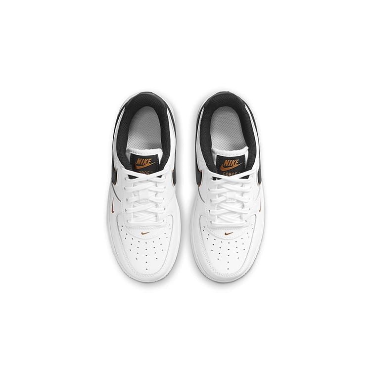 Nike Kids Air Force 1 Low-top Leather Sneakers DM3386-100