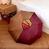 AS Roma  Pattern, Automatic Folding Umbrella, Portable and Foldable Design, 8 Ribs, a Christmas or Birthday Gift.