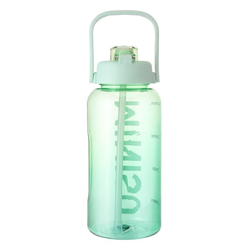 Спортивная бутылка MINISO 2 л из поликарбоната с ручкой
