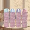 1PC Dusty Pink Swirl Texture Print 750ml Color Plastic Sports Water Bottle Leakproof Flip Straw Lid Suitable for Sports Office Home Use