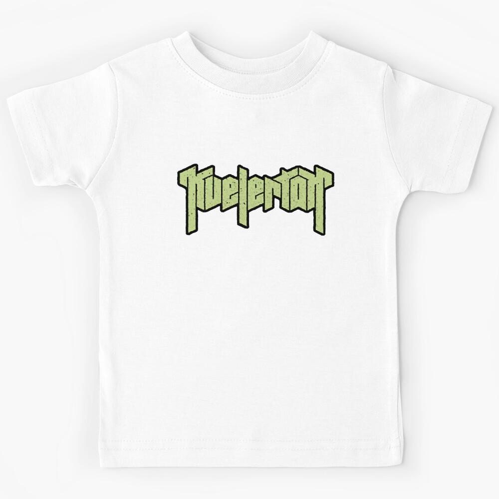 Kvelertak logo green t shirt Kids T-Shirt 120
