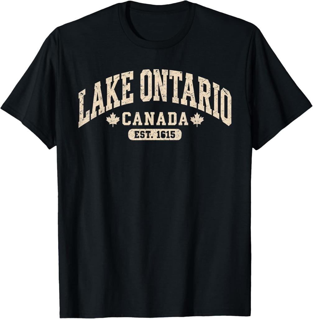 Lake Ontario Canada Est 1615 T-Shirt unisex T-Shirt