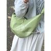 Retro crossbody bag female niche high-end underarm bag 2025 new large-capacity dumpling bag soft shoulder bag