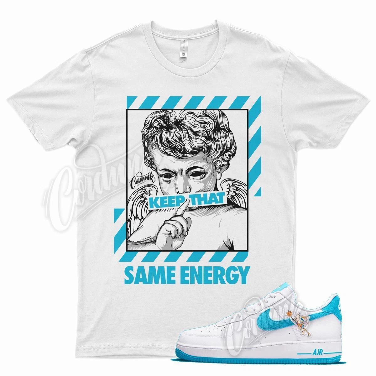 

Белая футболка ENERGY для команды Space N Air Force 1 Bugs Lola 3XL