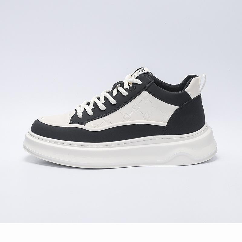 GAGJ klasyczne buty deskorolkowe mid-top męskie nowe jesienno-zimowe na platformie casualowe buty sportowe prosta atmosfera ciepłe i wygodne buty męskie