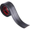 KIMISS Car Stickers, Universal Carbon Fiber Rubber Styling Door Sill Guards Car Door Sill Guards Protector for Most Cars, Trucks, SUV(5X100 CM)