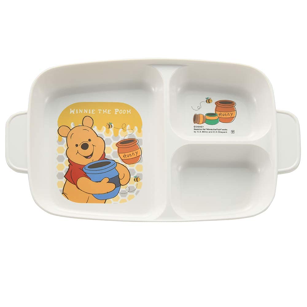

Yaxell Disney Winnie the Pooh Lunch Made in Divided Microwave and Dishwasher 26 x x 13408 Plate, Deep, Japan, Children s Dishware, Plate, Safe,