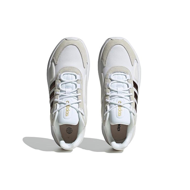 Adidas Ozelle Cloudfoam Lifestyle Running Shoes 'Cloud White Matte Gold' Women's H06121