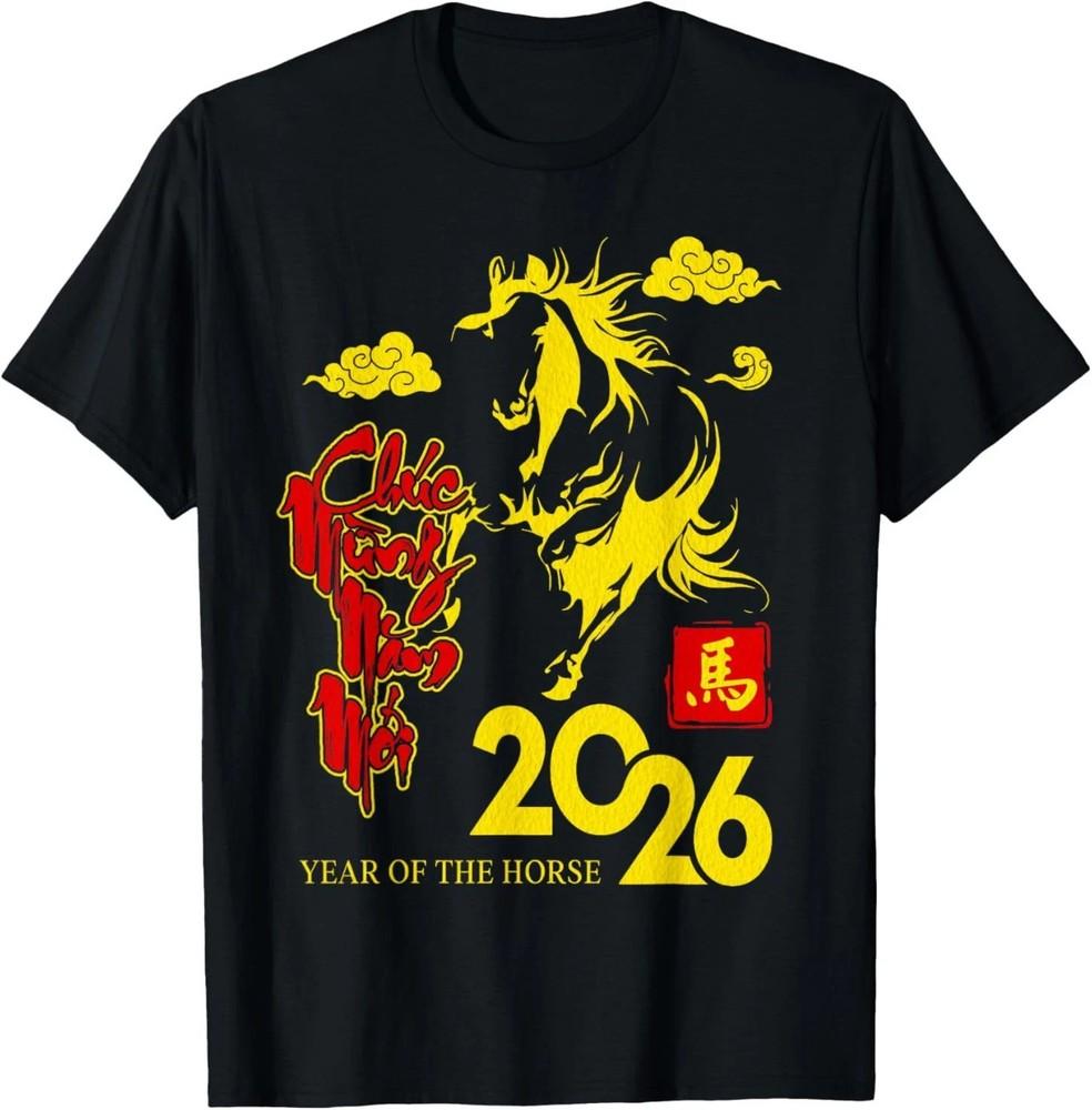 

TET 2026 Vietnamese Lunar New Year TShirt Unisex T-Shirt XXXXL