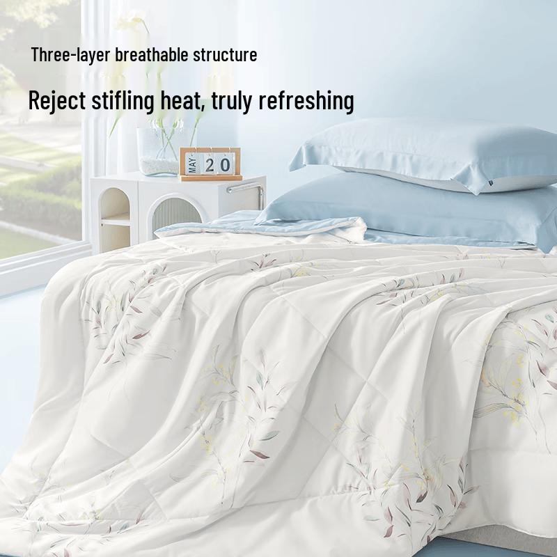 Jingdong Crafted Ice Silk Cooling Comforter