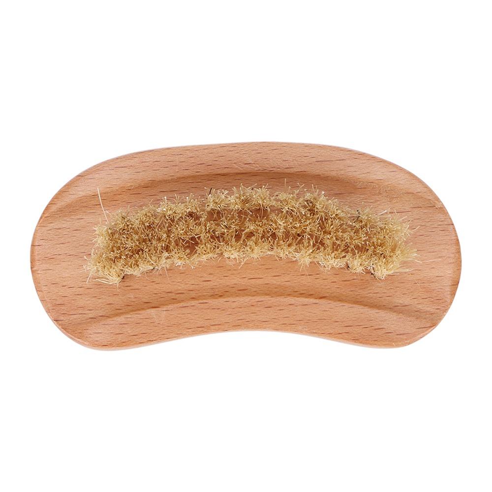 Dual-Sided Wide & Narrow Bristle Cuticle Cleaning Brush Daily Hand And Foot Nail Care