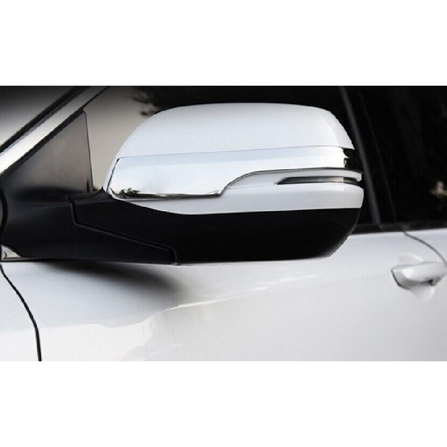 For Honda CRV CR-V 2017-2022 Steel Chrome Exterior Rear View Mirror Strip Trim