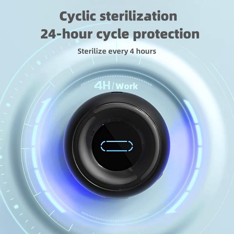 Soporte Eléctrico Inteligente para Cepillos de Dientes UV para Parejas Esterilizador UV de Cepillos de Dientes Recargable Caja de Desinfección de Cepillos de Dientes para Baño