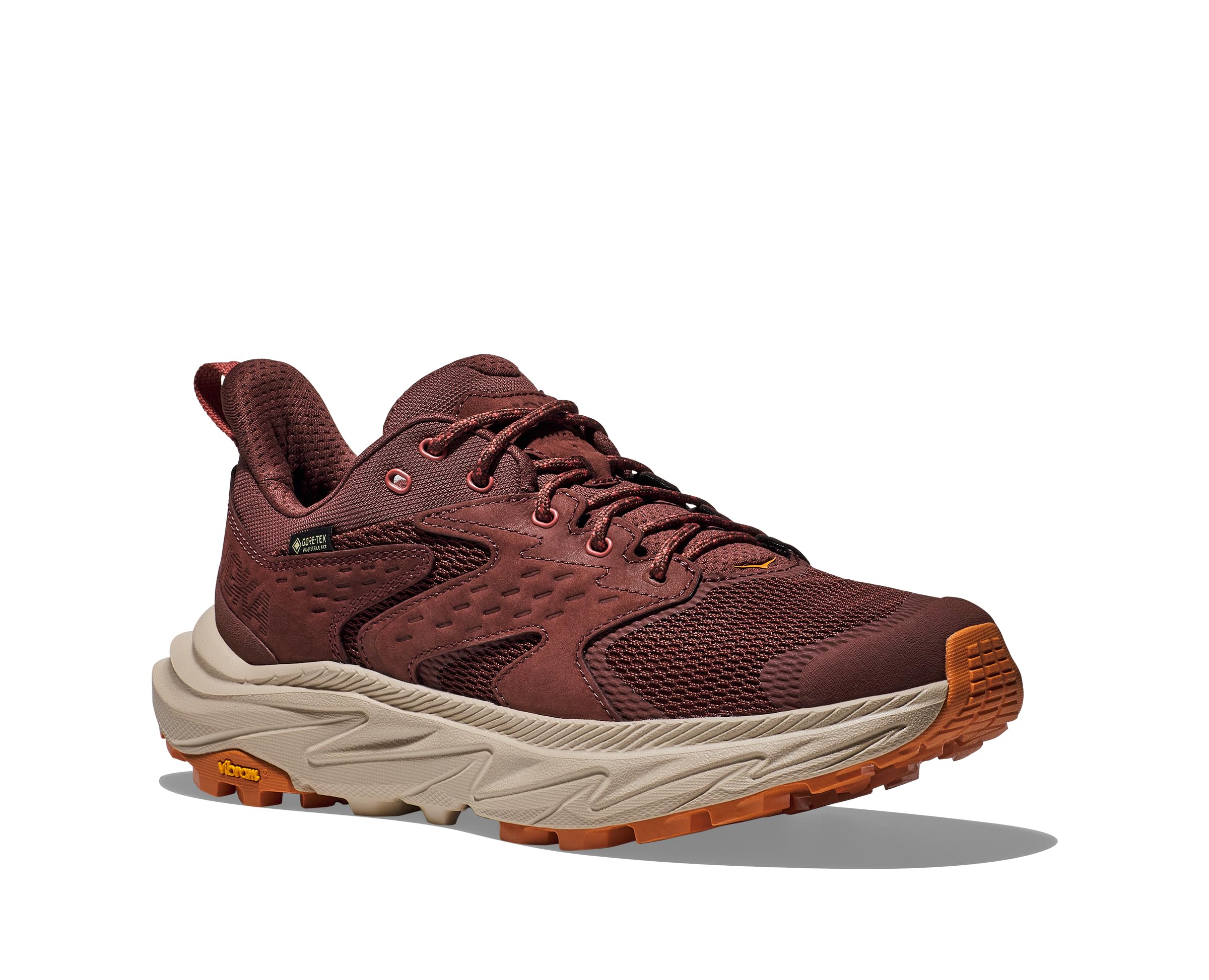 

HOKA Anacapa 2 Low GTX Hiking Коричневые Ботинки Gore-Tex, Низкие, 1142830-SERT, (Коричневый/Размер 24.0/Женский)