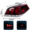 Car Taillight Accessories For Peugeot 508 2016 2017 2018 Tail Light Brake Light Rear Bumper Light Stop Warning Lamp