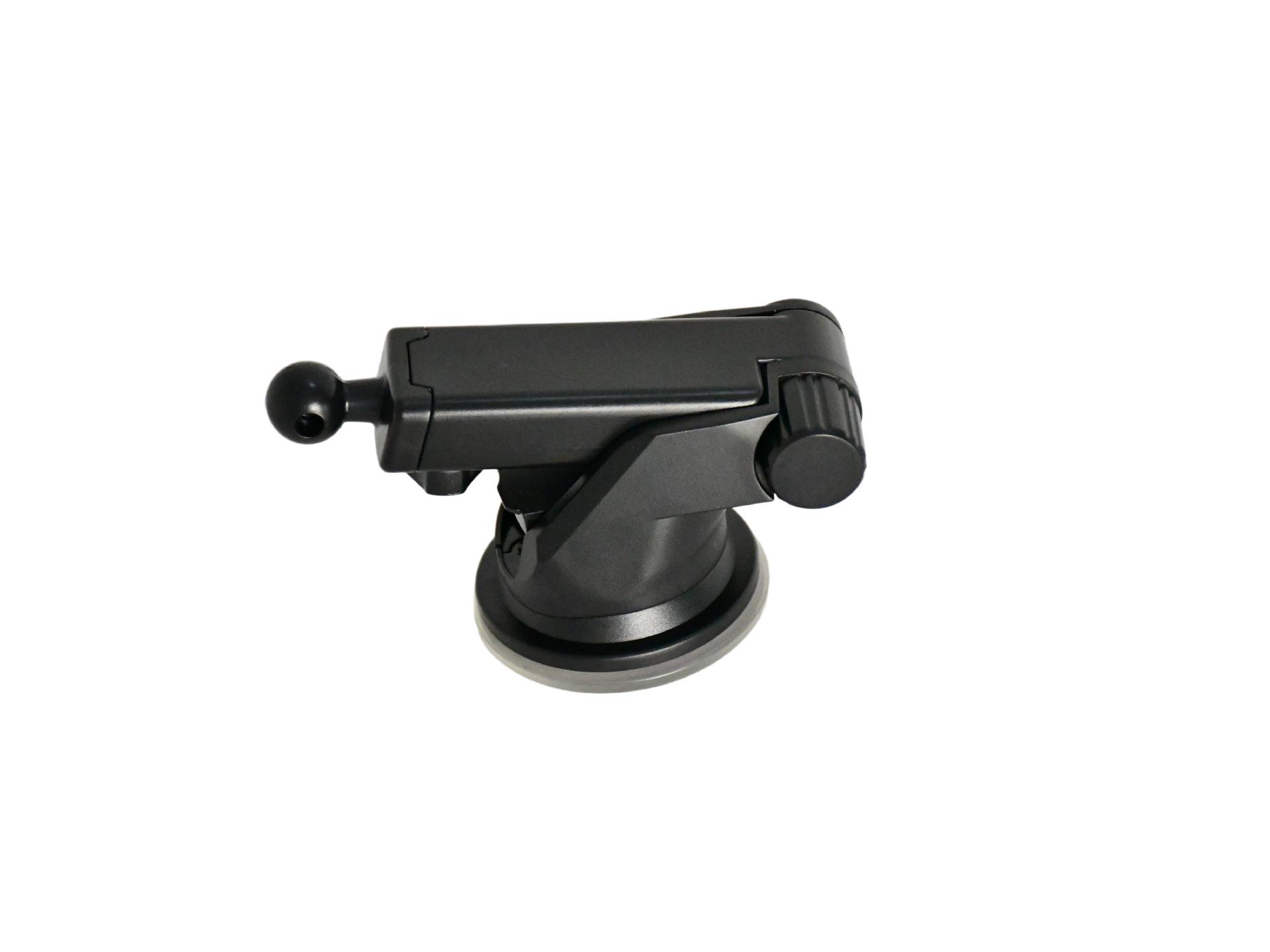 

17MM Telescopic Car Phone Holder with Gel Suction Cup for Dashboard and Wireless Charging Accessories чёрный