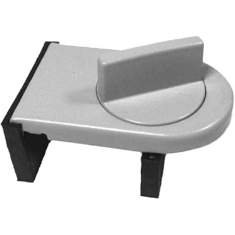 

Retractable Window Locks for Kids, Iron Material, Easy to Install Window Stopper for Home with Prevention (Silver White)