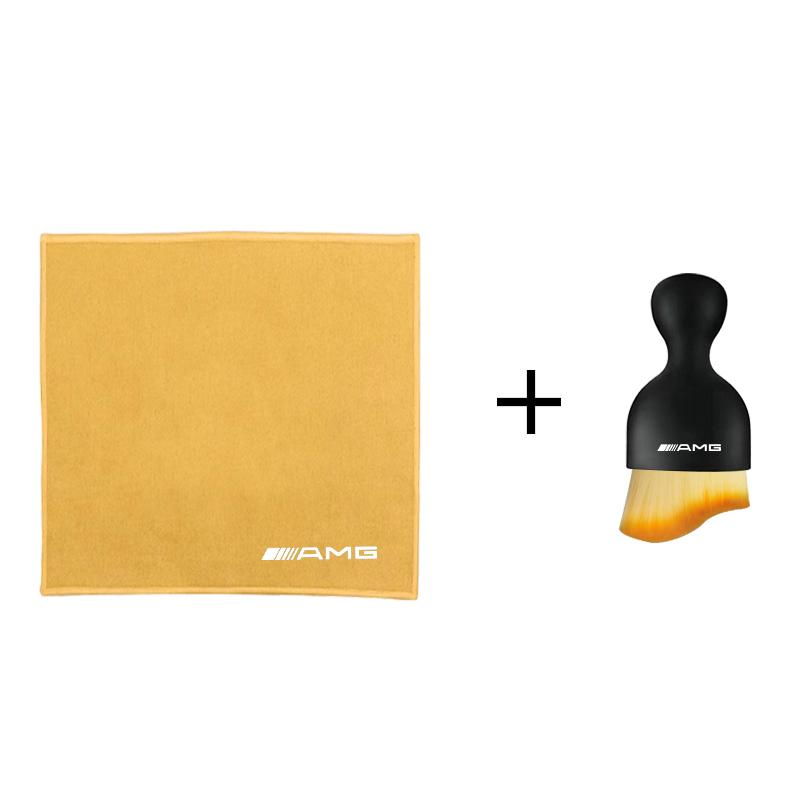 2025 Hot Car Cleaning Brush Tools Wash Towel Microfiber Cloth For Mercedes Benz AMG GLC GLE GLS CLA GLA GLK W204 W205 W210 W212