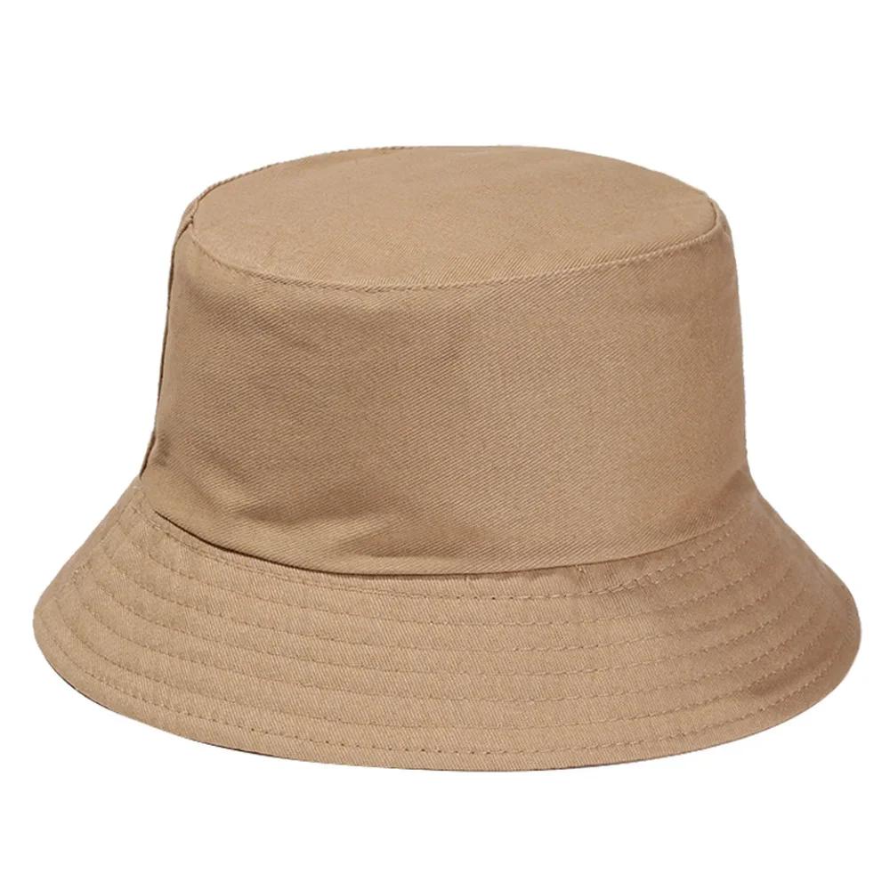 Fashion Denim Washed Bucket Hat Retro Foldable Fisherman Cap Cotton Casual Sun Hat Summer Outdoor Sunscreen Cap for Women Men