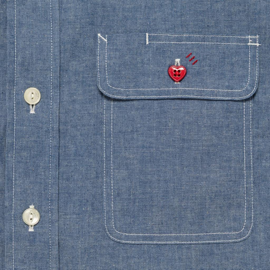 HUMAN MADE Chambray Work Shirt Past Blue