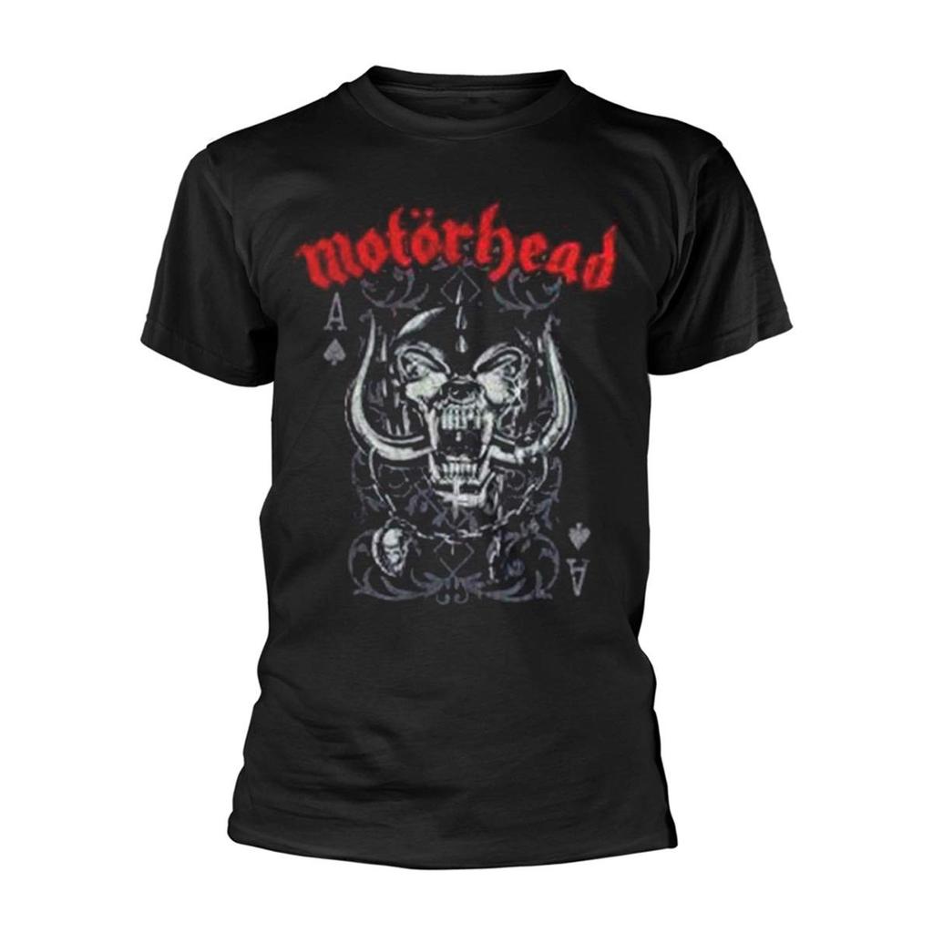 Motorhead Playing Card Licensed Retro Rock Unisex T-Shirt