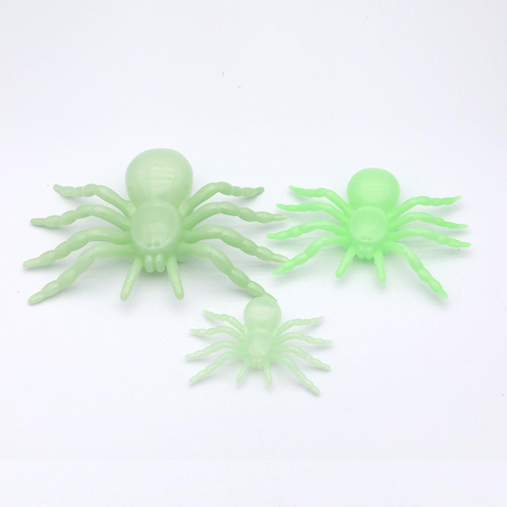 Halloween Plush Spider, Fluorescent Spider, Black Spider, Scene Decoration Props, Haunted House Prank Gifts