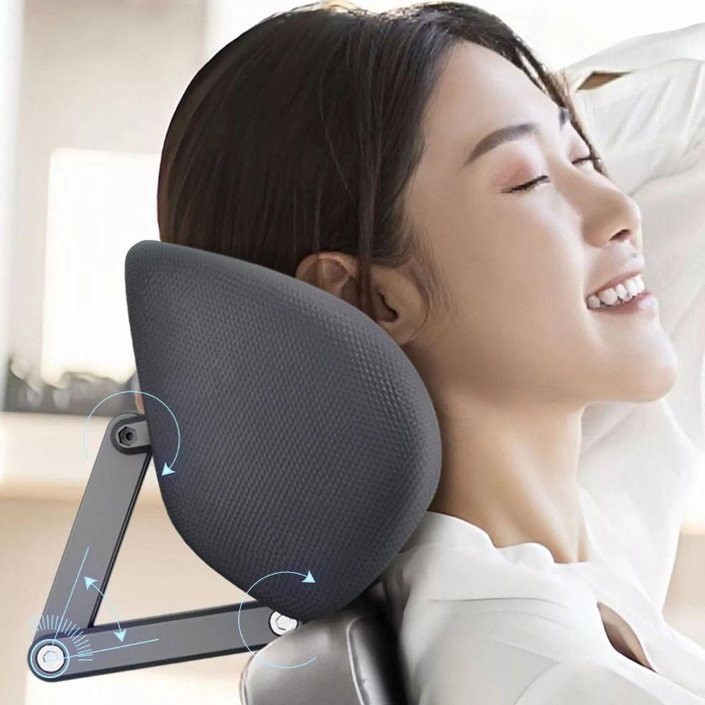 High Quality Attachable Chair Chair Headrest Ergonomic Adjustable Support Cushion Neck Support Sponge Chair Pillow