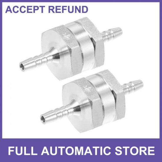 TWO Fuel Line Check Valve Check Valve Petrol Diesel 5/32  4mm OD Universal