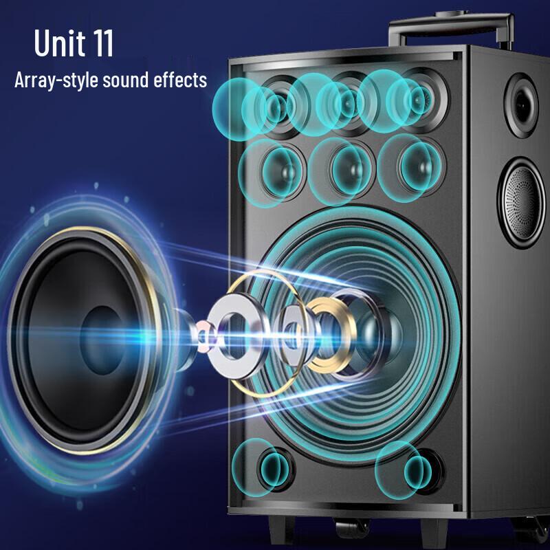 SOHO SA-X62 12-inch Portable Karaoke & PA System with Bluetooth