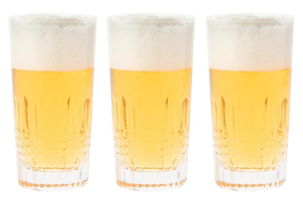 Toyo Sasaki Glass Tumbler Glass Cut Glass 10 Tumblers 305ml Set of 3 Made in Japan Dishwasher Safe Unbreakable Glass Cup Beer Glass Highball Glass