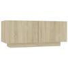 VidaXL Meuble TV Chêne sonoma 100x35x40 cm Aggloméré 804439