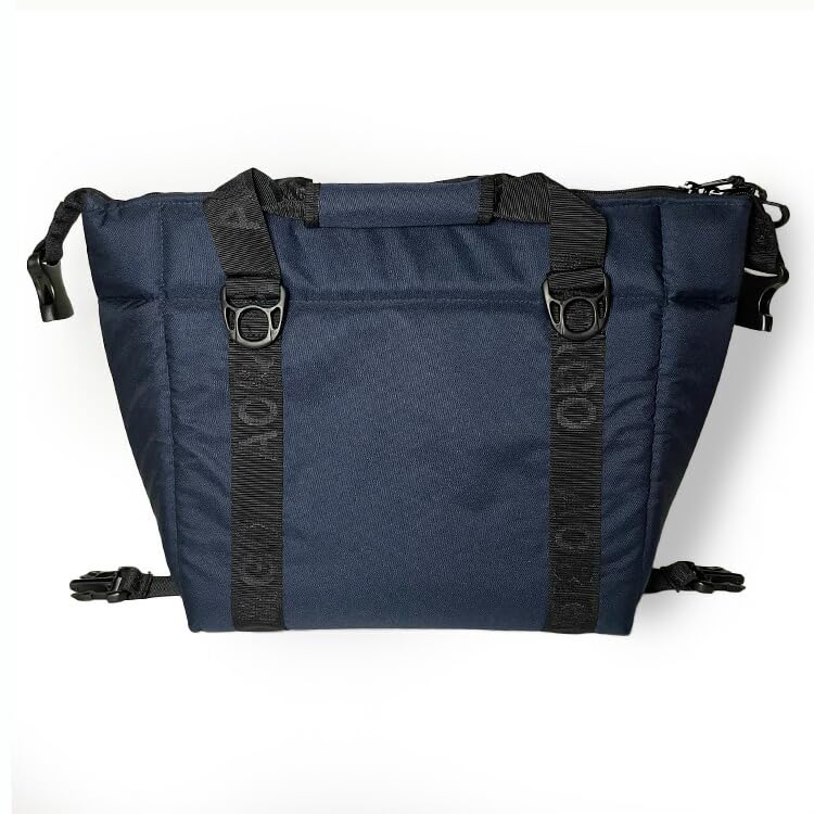 AO Coolers Cooler Bag 12 Pack Canvas Soft Cooler AO12NB Navy Blue 12 PACK CANVAS NAVY BLUE Soft Cooler Bag Outdoor [AO Coolers] [Used]