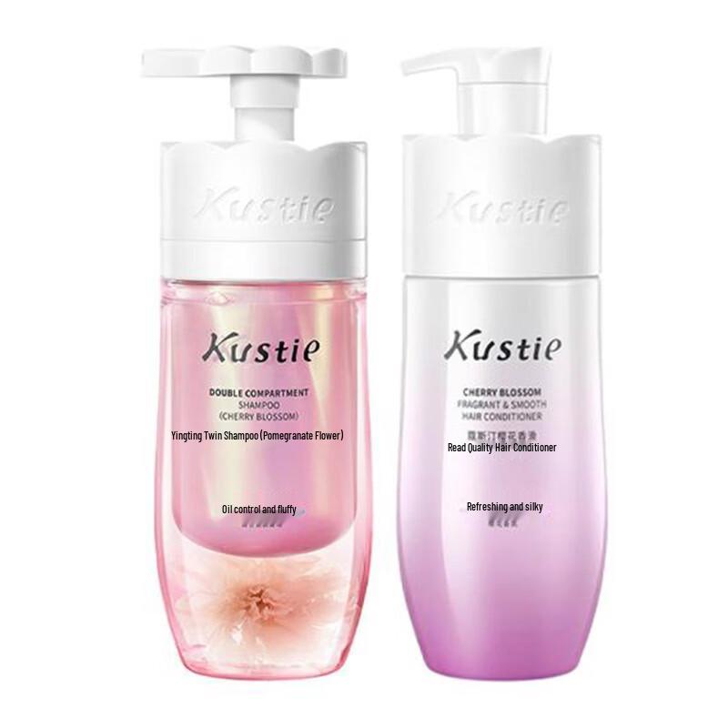 

KOSSTIN Cherry Blossom Dual-Chamber Shampoo & Conditioner Set