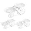 Carriage Design 2-Layer Cupcake Tower Stand, Detachable Dessert Serving Rack, Elegant Candy Cake Display Platter For Party