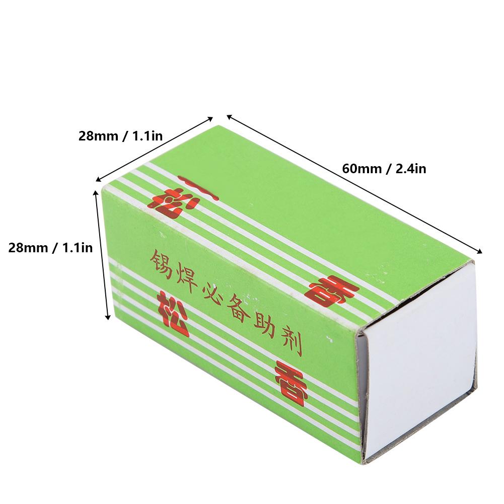 10 Pcs High Transparent and Bright Color Rosin for Welding Removing Oxidized Coating