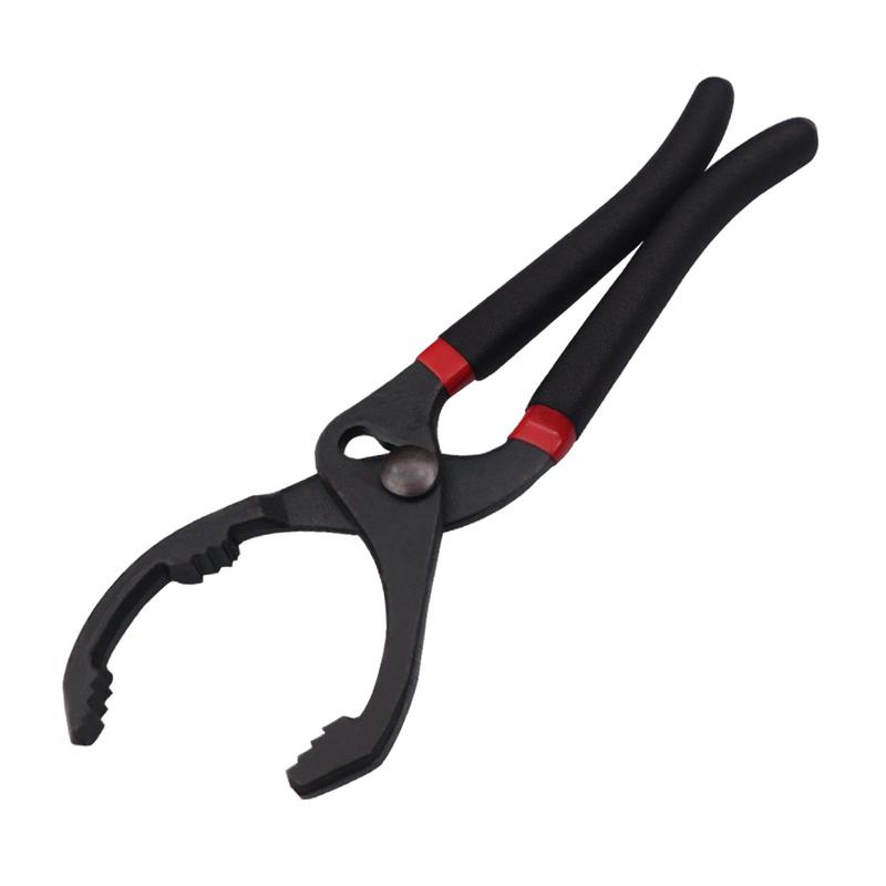 Adjustable Oil Filter Pliers High Carbon Steel High Hardness Auto Repair Tool Professional Hand Tool Oil Filter Removal Tool 10inch