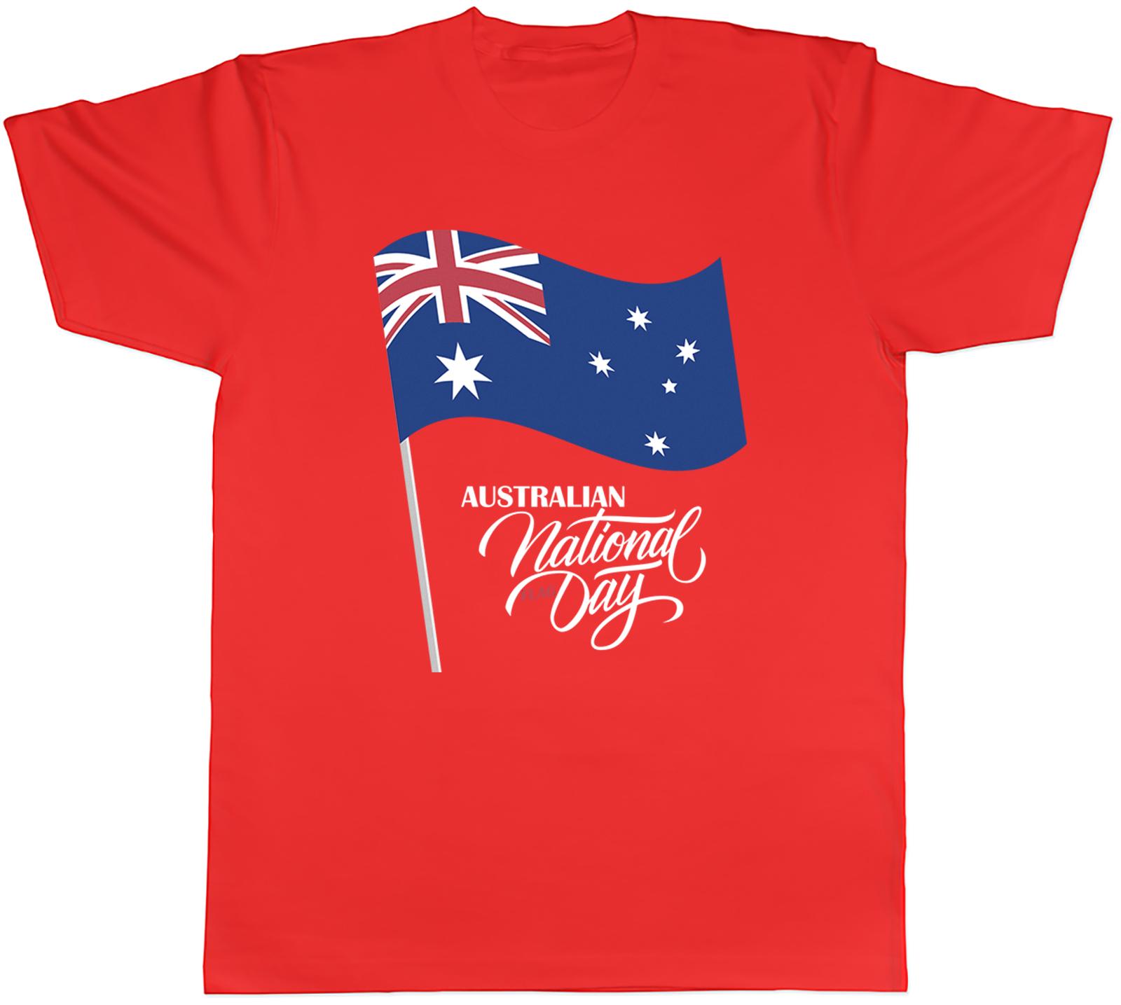 Australia Flag Unisexs TShirt Australian National Flag Day Tee Gift S