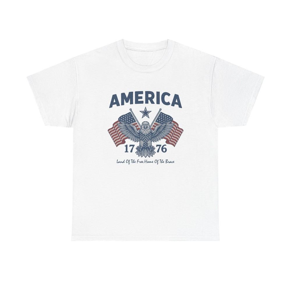 America 1776 USA Graphic T Shirt Brand New Cotton Tee
