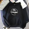 Japanese Anime Initial D Hoodies Men Kawaii Winter Tops Cartoon Car Graphic Sweatshirts Funny Harajuku Manga Unisex Clothes