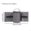 Crochet Bag Organizer Tote Stylish Scratch Resistant Knitting Yarn Storage