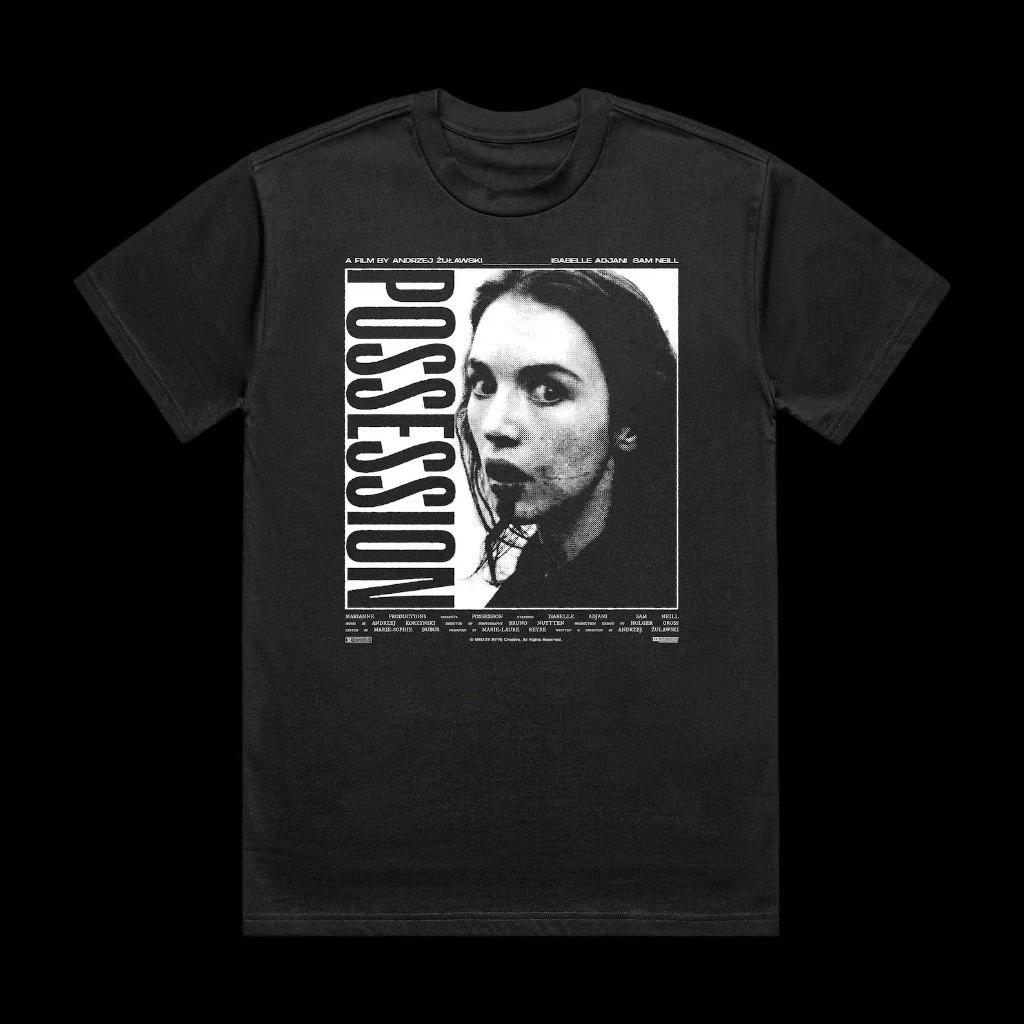 Unisex Adult Vintage Movie Possession 1981 Horror Movie Graphic T-S... L