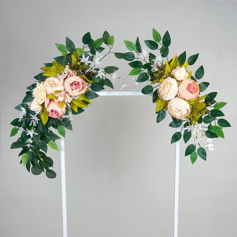 Floral Wedding Arch & Welcome Sign Decoration Set