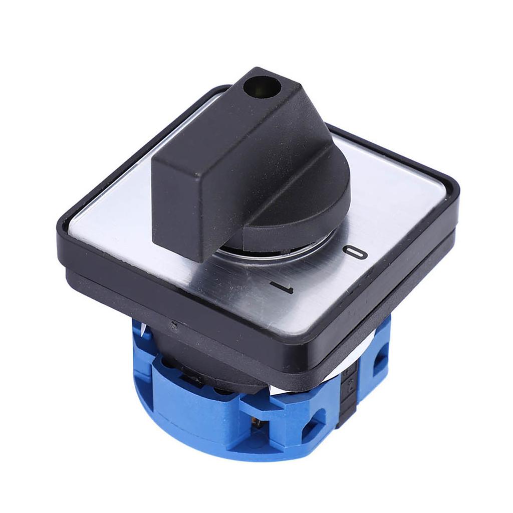 AC 660V 20A 2‑Position 4 Terminals Locking Type Changeover Selector Control Switch