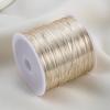 100m/Roll Gold Color Silver Colour Copper Wire for Jewelry Making DIY Bracelet Necklace DIY Colorfast Beading Wire Cord Strings