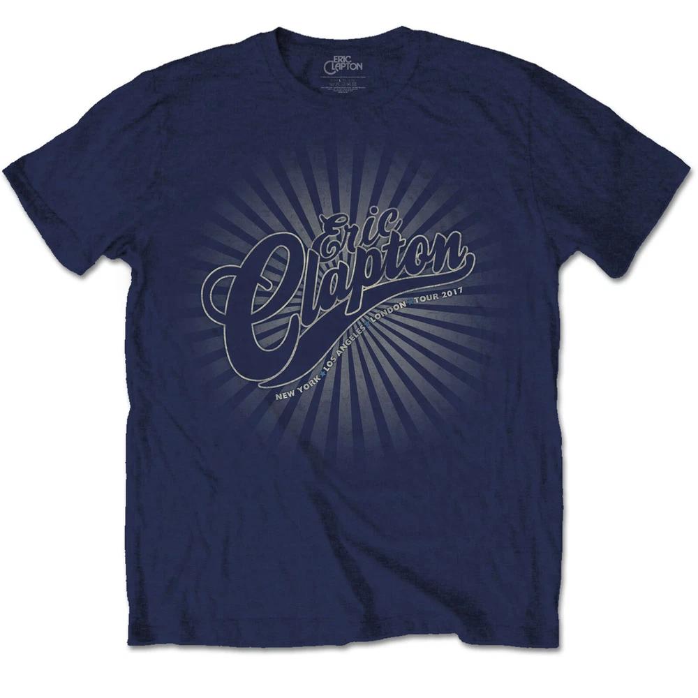 Eric Clapton Unisex TShirt Logo Rays S